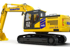 マシンコントロール油圧ショベル