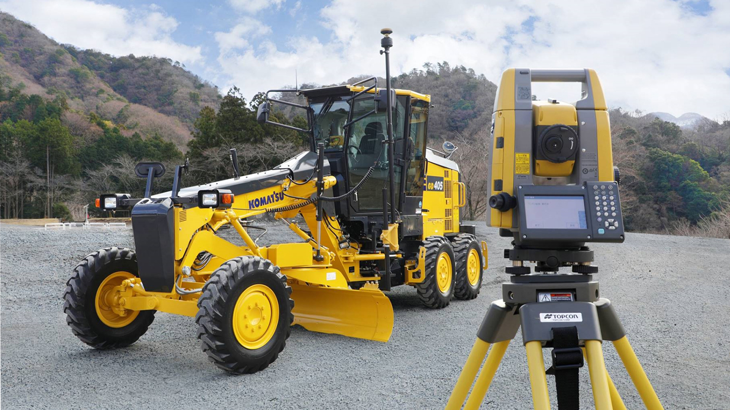 モーターグレーダマシンコントロールシステム